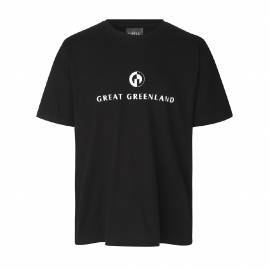 Great Greenland T-shirt Herre, Sort